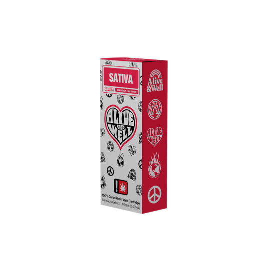 THCA Live Resin Disposable - 1G - Sativa Packaging