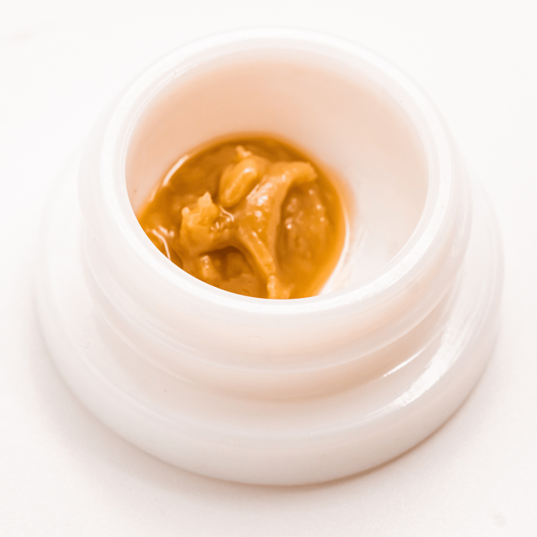 Hella Jelly THCA solventless live rosin dabs, offering a smooth finish and a terpene-forward aroma.