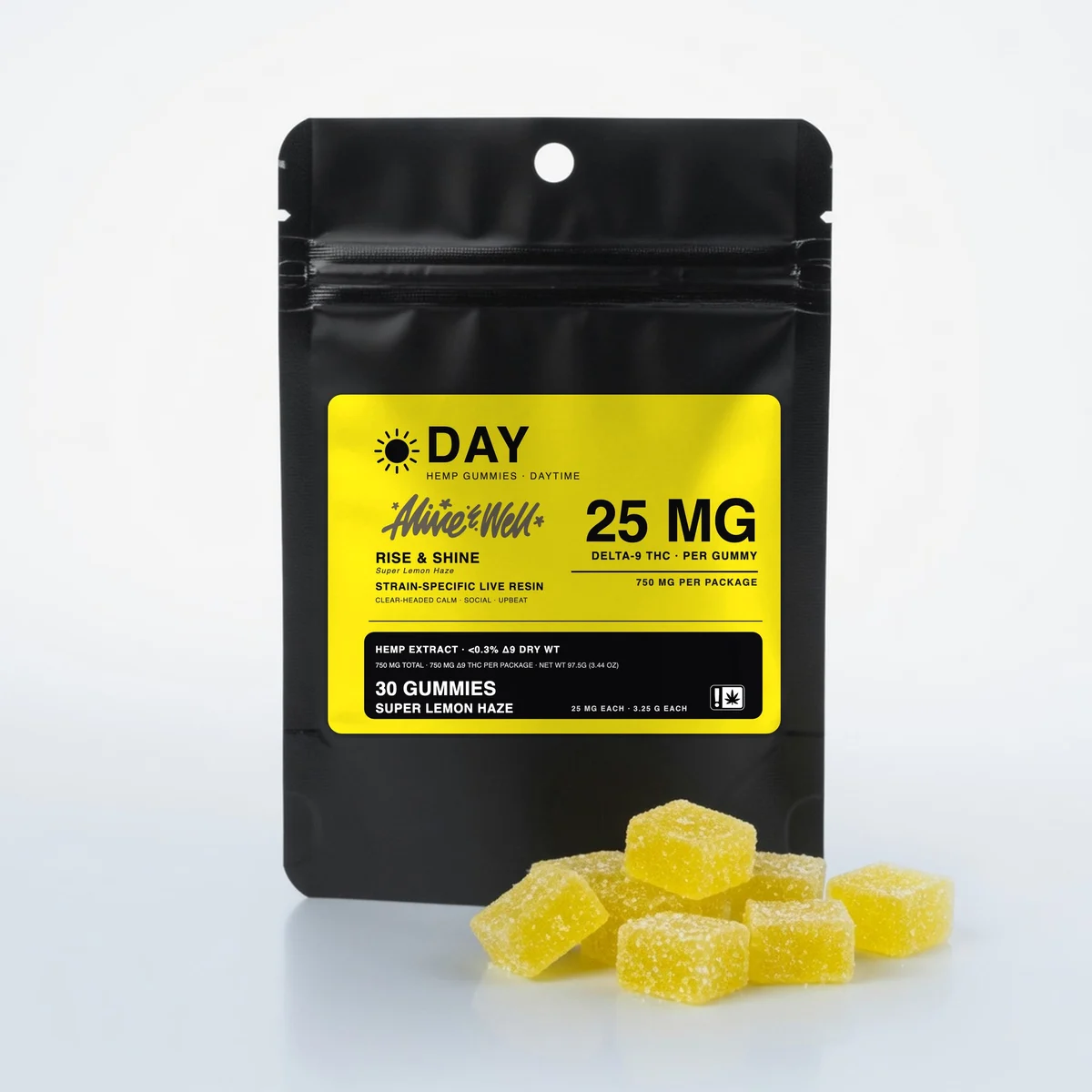 Delta-9 Day gummies — Super Lemon Haze